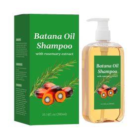 300ML Batana Oil Shampoo Nourishing Hair Strengthens Restore Damaged Split Hair Scalp Cleansing Dandruff Control Hair Shampoo