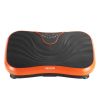 Vibration Plate Exercise Machine Whole Body Shaker Fitness Platform Orange