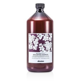 DAVINES - Natural Tech Replumping Shampoo (For All Hair Types) 1000ml/33.8oz