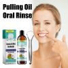 EELHOE Pulling Oil Oral Rinse, To Tartar Very Well Beautiful Teeth And Fresh Breath Clean Oral Care Gums