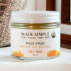 Matcha Tea Moringa Face Mask for Oily Skin - Organic, Vegan & Cruelty-free
