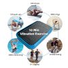 Vibration Plate Exercise Machine, Whole Body Fitness Platform for Lymphatic Drainage, Vibrating Shaker Board with 120 Speed Levels