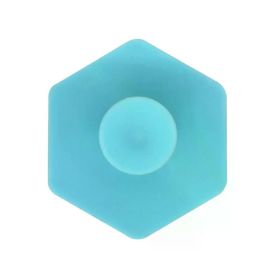 Men Facial Cleaning Brush Scrubber Silicone Miniature Face Deep Clean Shave Massage Face Scrub Brush Face Cleaner (Color: Light Green)